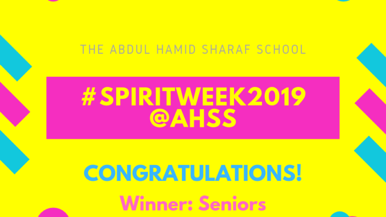 #SPIRITWEEK2019-Winner