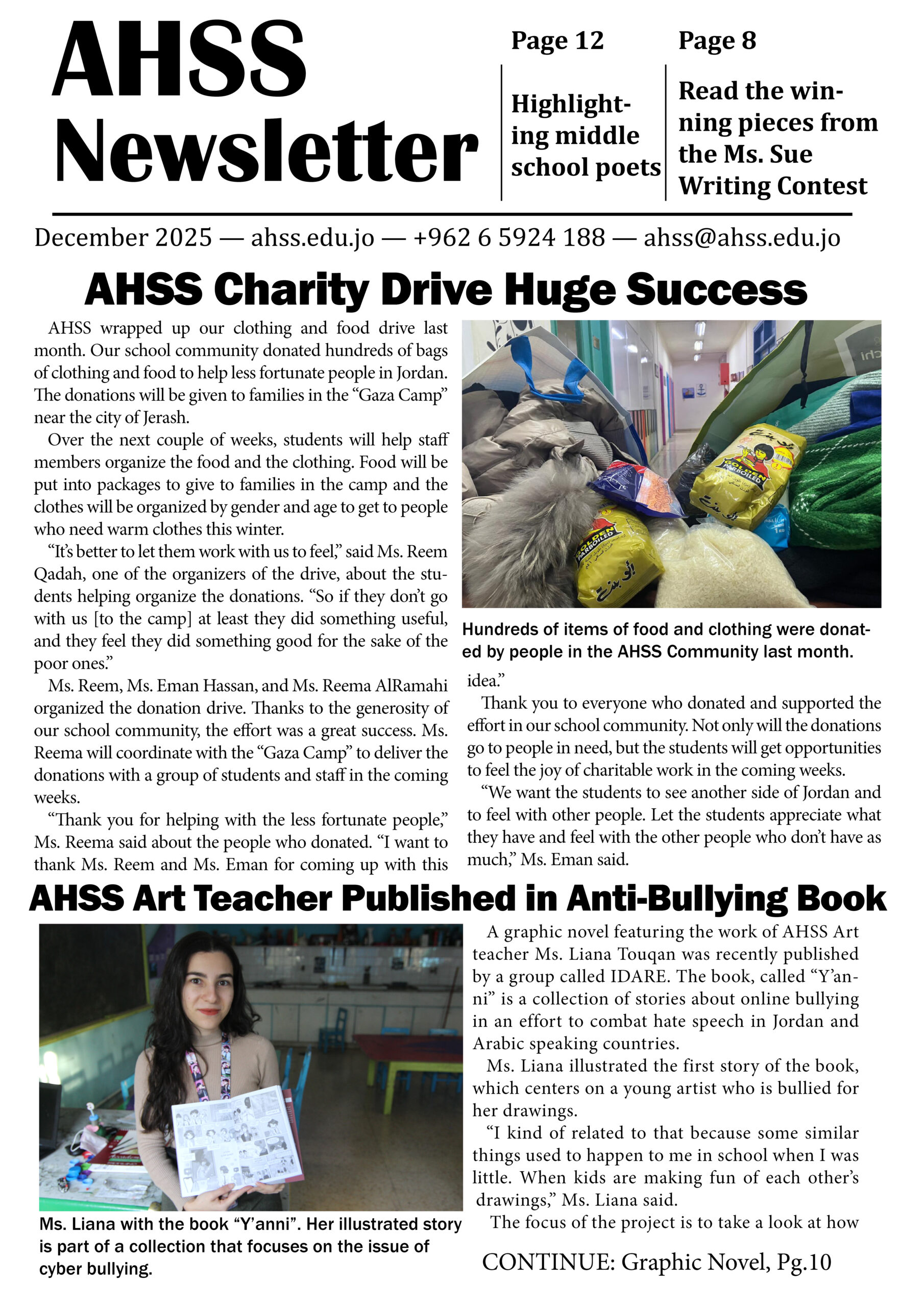 December 2025 Newsletter