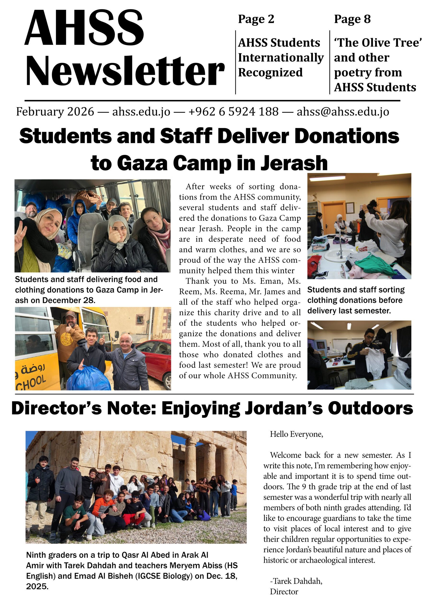 Feb 2026 Newsletter